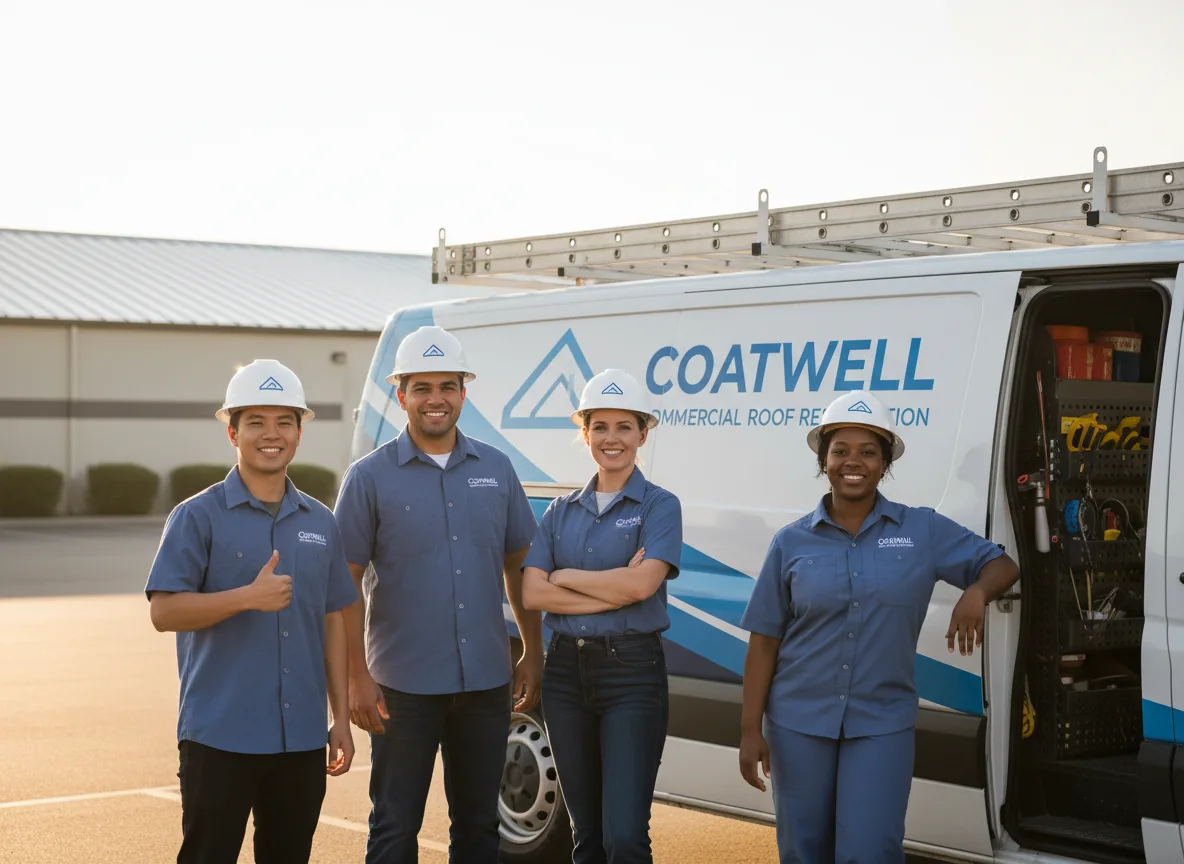 Commercial roof coating company in Nicholls, GA